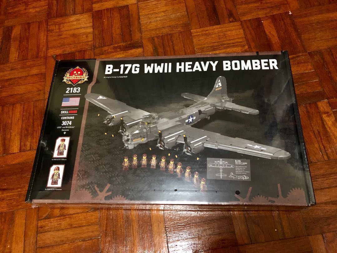 Brickmania 2183 B 17G WWII Heavy Bomber Hobbies Toys Toys