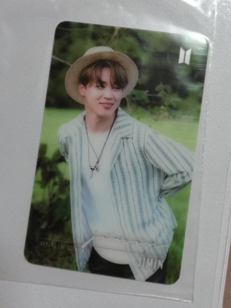 Bts Jimin Transparent Card Entertainment K Wave On Carousell