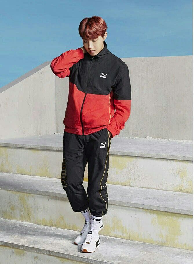 BTS PUMA Windbreaker Hobbies Toys Memorabilia Collectibles Fan Merchandise on Carousell