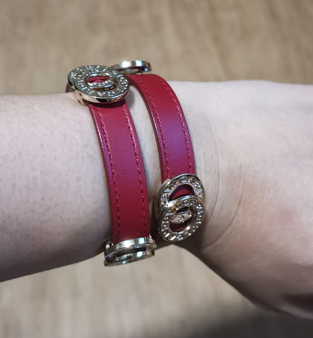 Bvlgari red sale bracelet