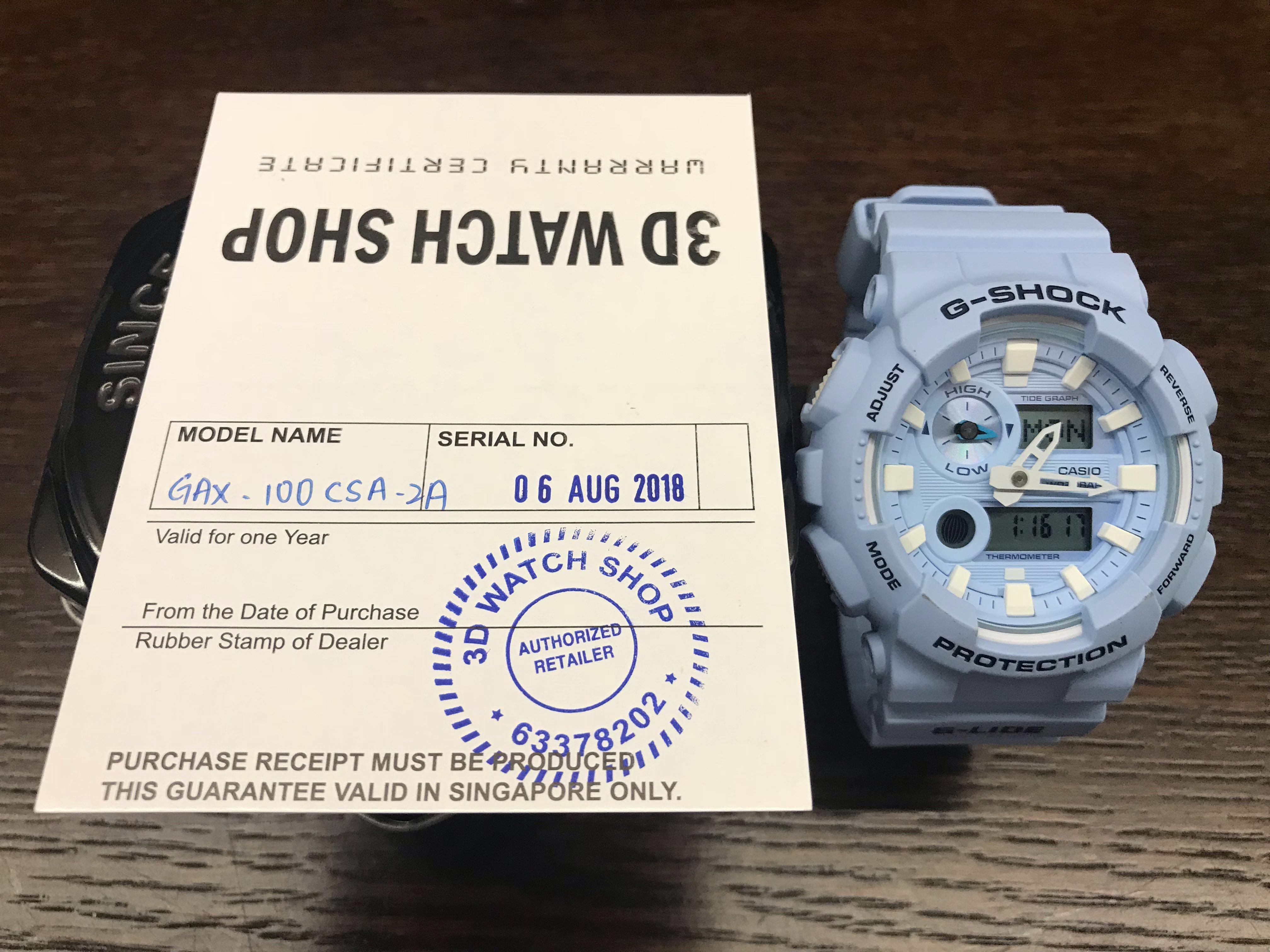 Casio gax 100 review sale