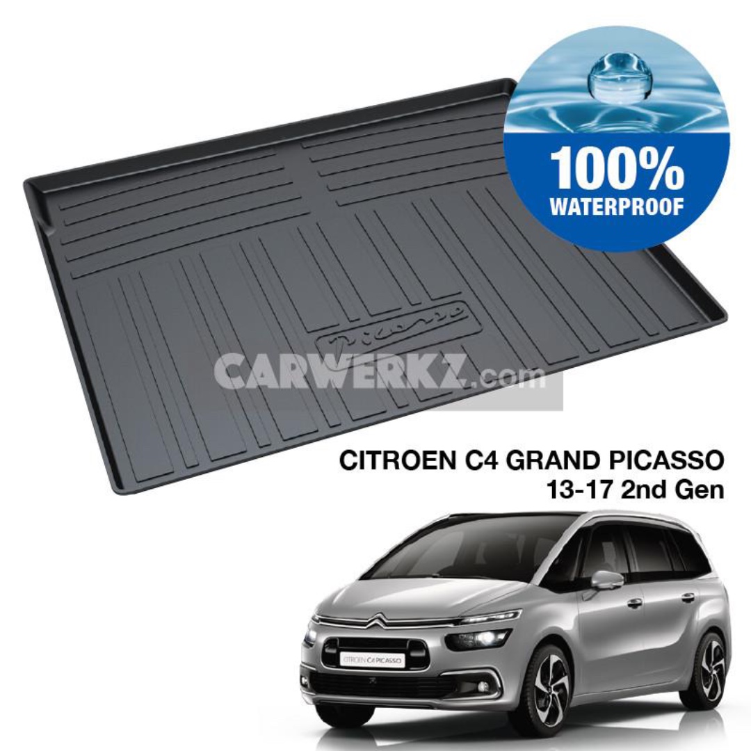 Citroen C4 Grand Picasso 2013 2017 2nd Generation Tpo Boot Tray Car Accessories Accessories On Carousell