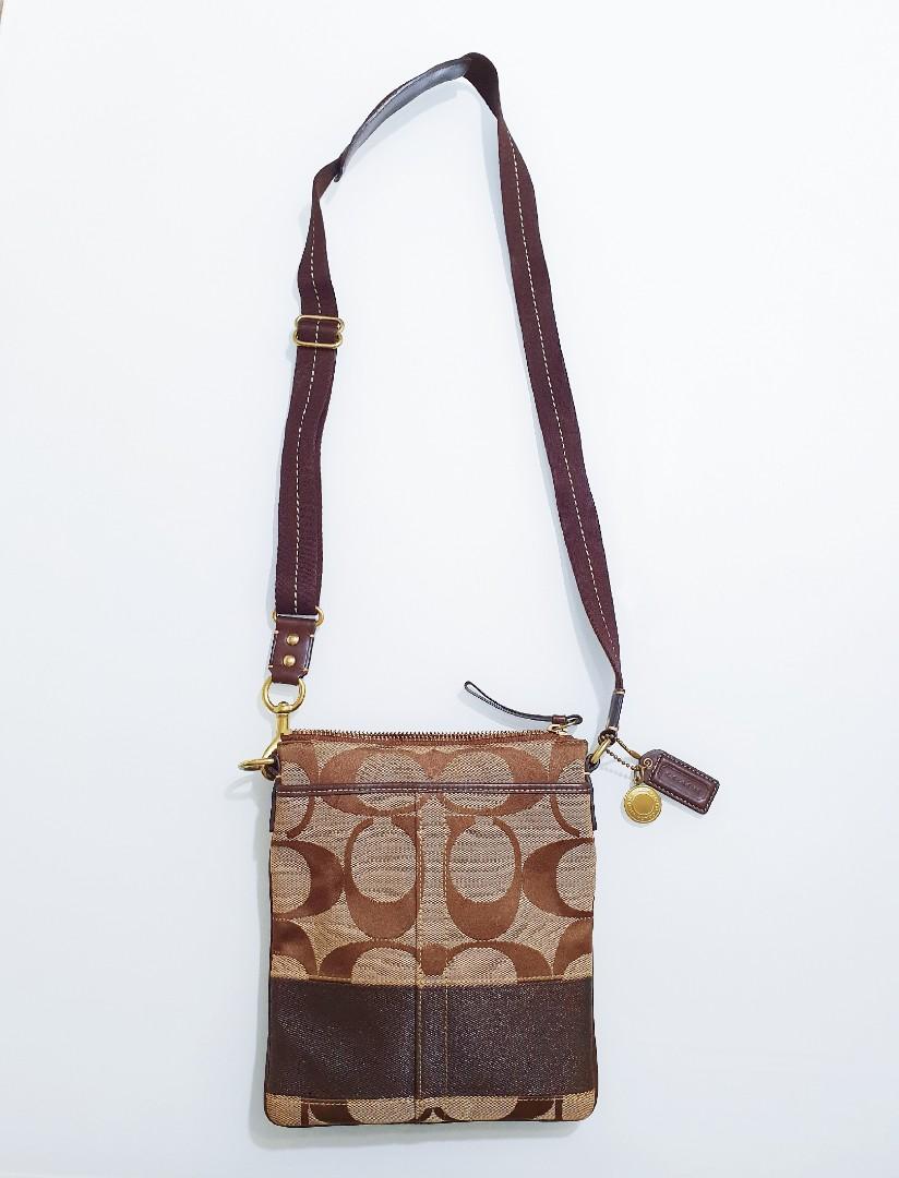 coach signature sling bag