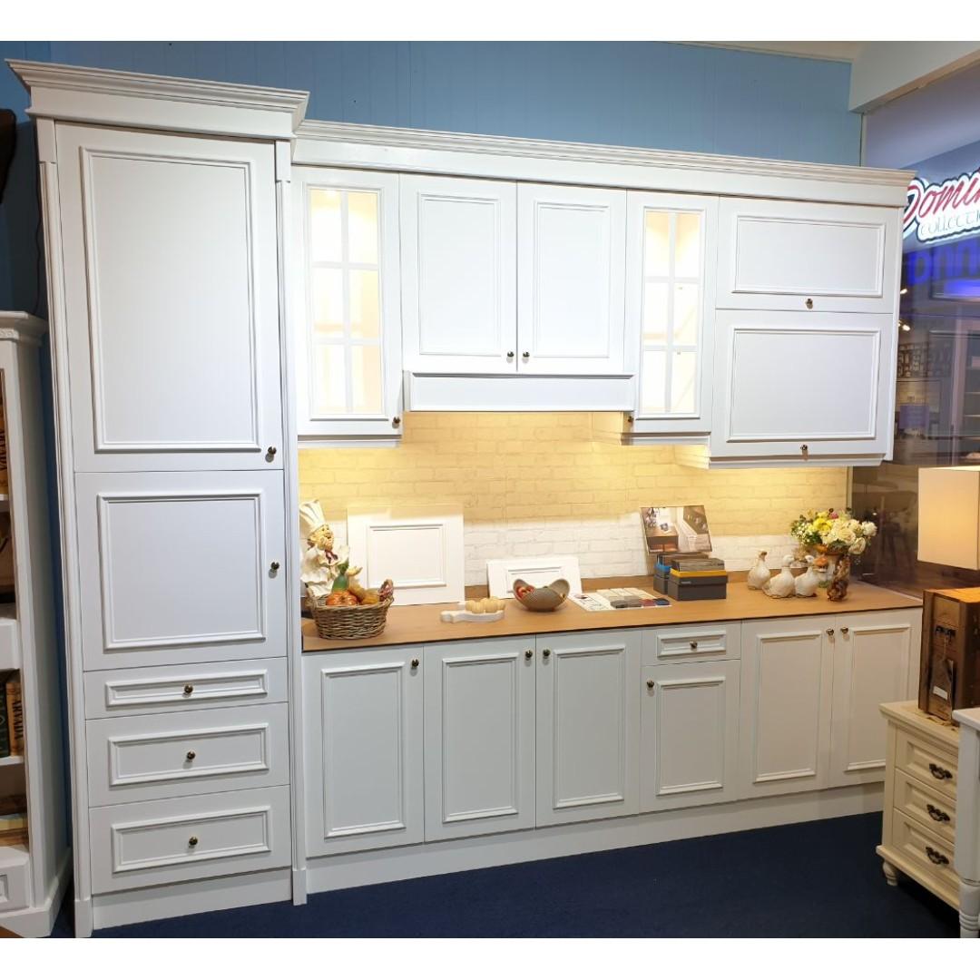 Country Style Wood Trimming Kitchen Furniture Home Decor Others