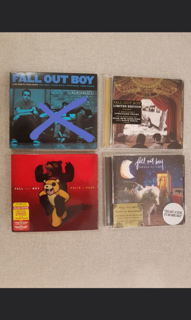 CD FALL out BOY FOLIE a DEUX - 洋楽