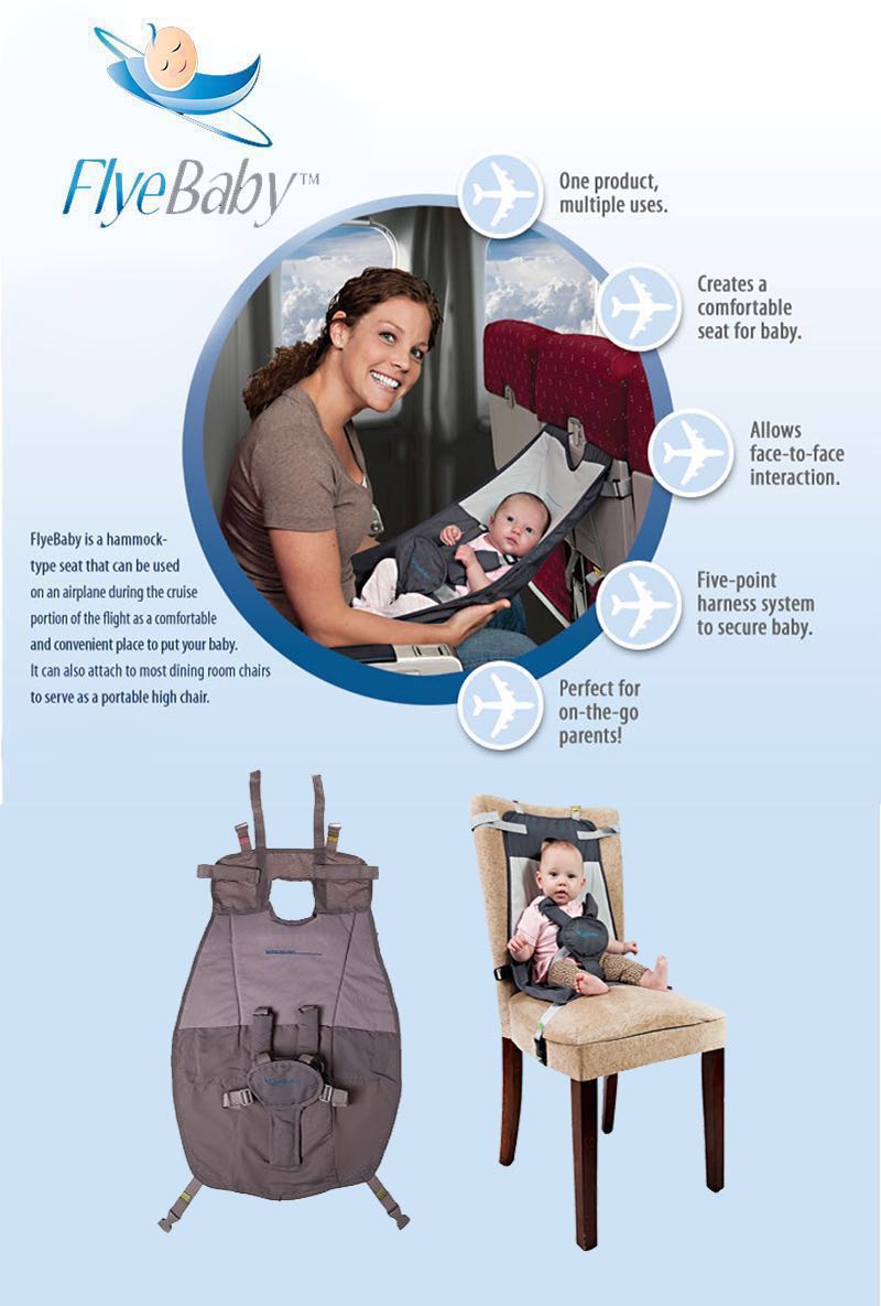Flyebaby 2 in 1 Hammock Chair Harness