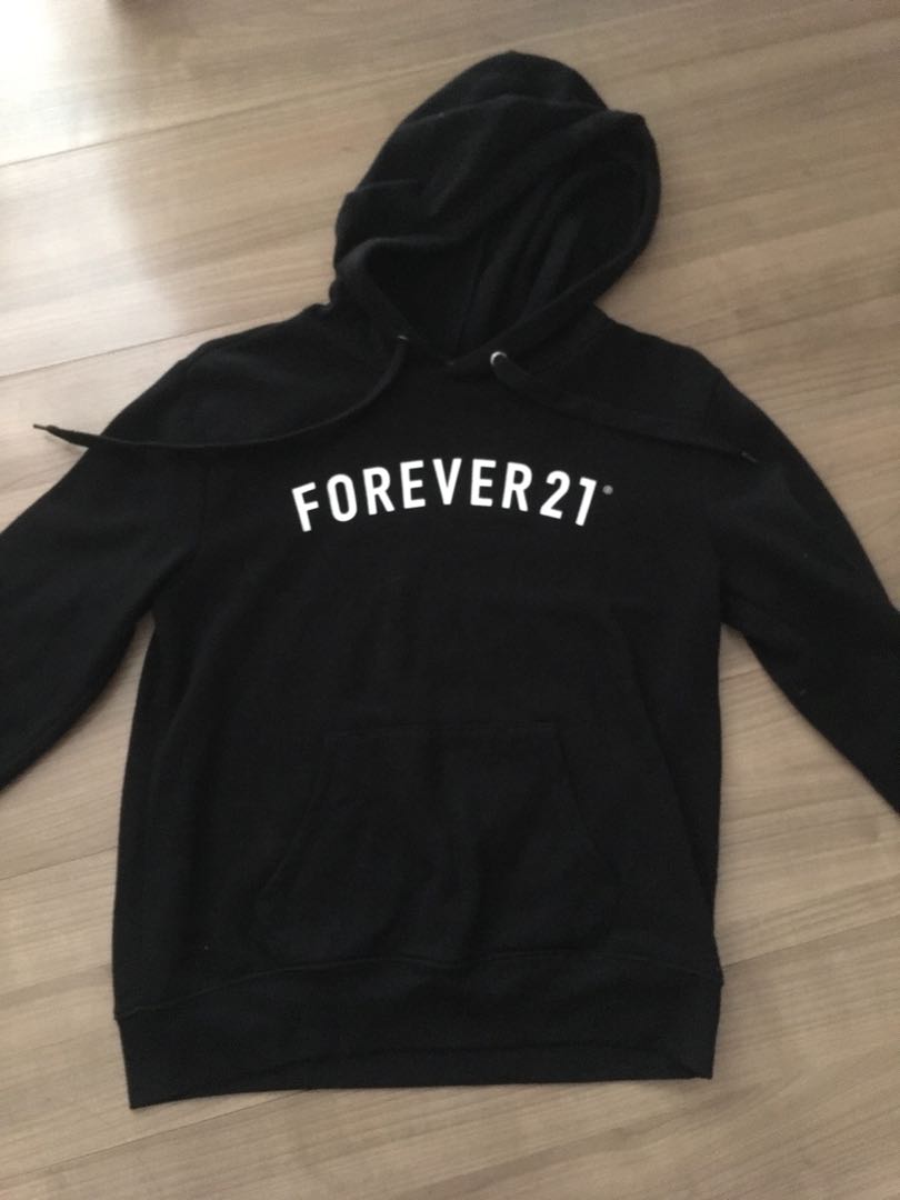 forever 21 black hoodie