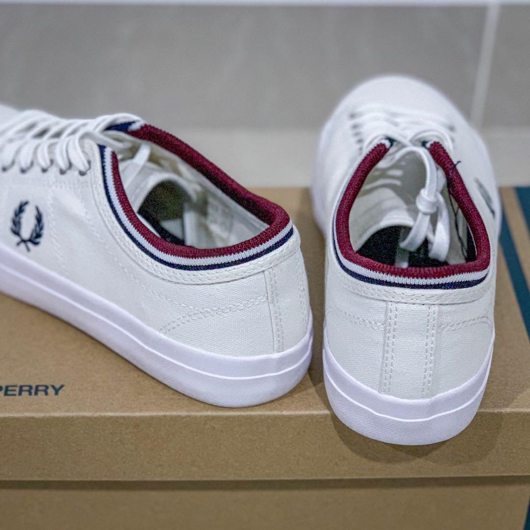 Kendrick tipped cuff sales canvas fred perry