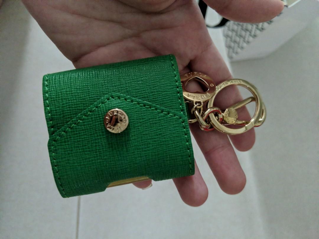 Furla key ring with notebook
