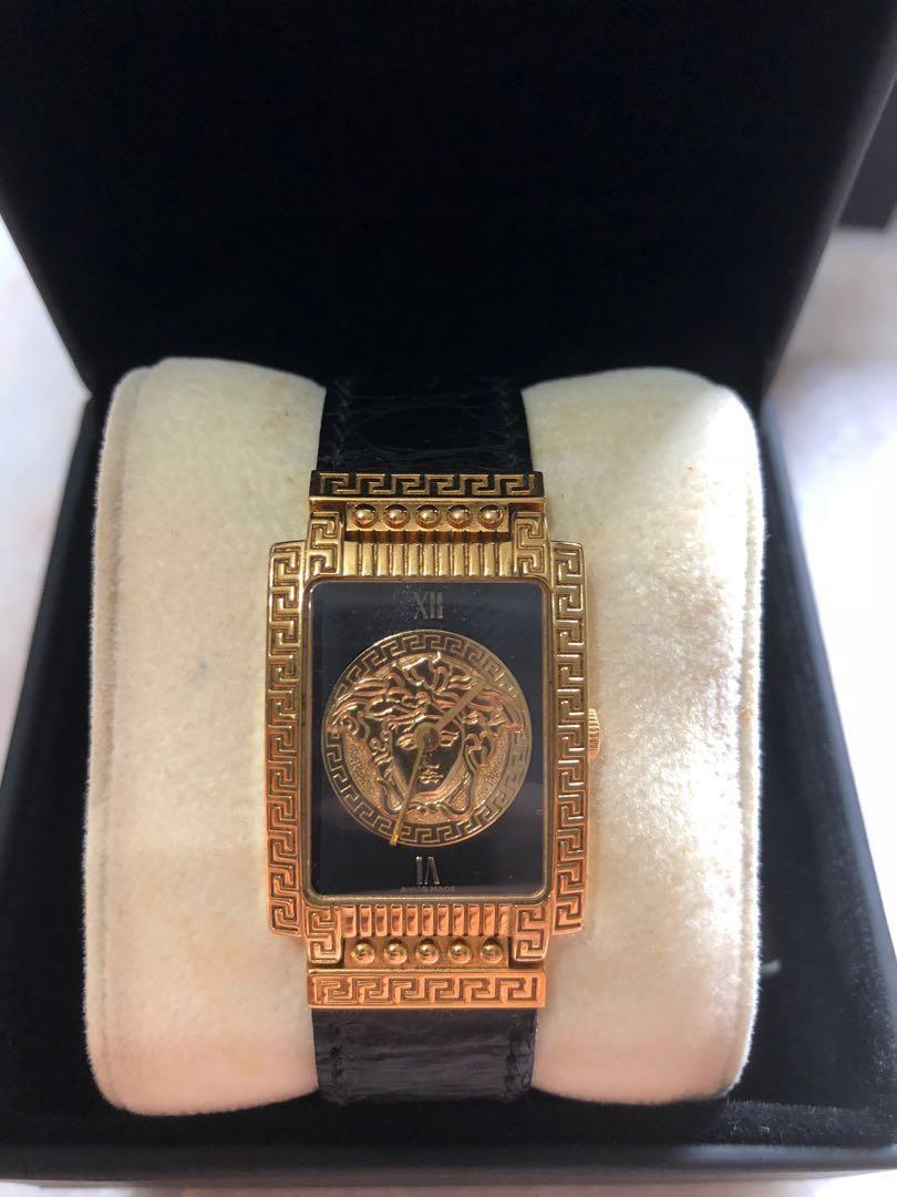 Gianni Versace Gold plated signature 
