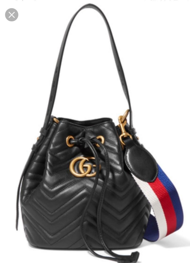 Gucci marmont top drawstring