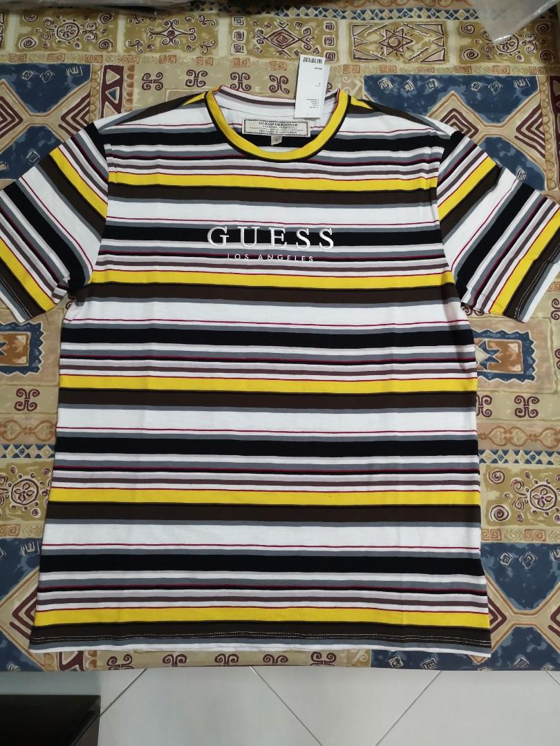 Guess Ashton Striped Tee S