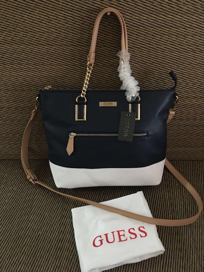 Guess Factory Mariana Chain Detail Tote Authentic Women s