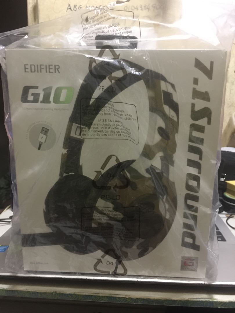 Headset gaming edifier, Audio, Headphones & Headsets on Carousell