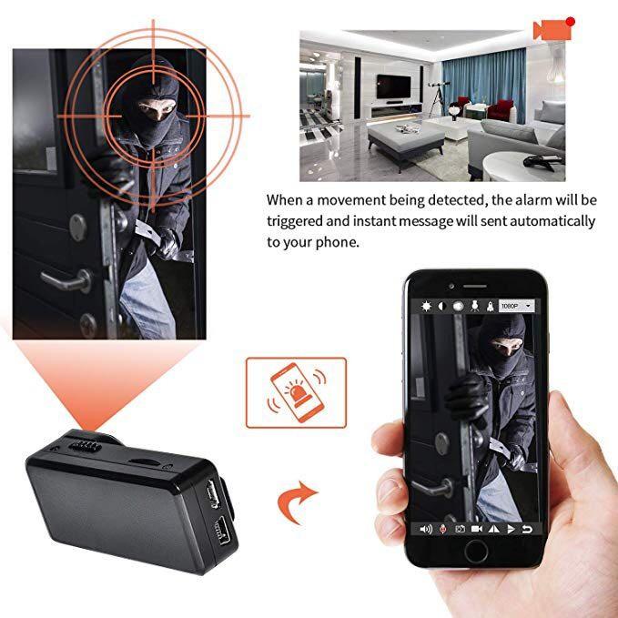 HG307 Mini Hidden Spy Camera Ruidla WiFi Camera Body Camera