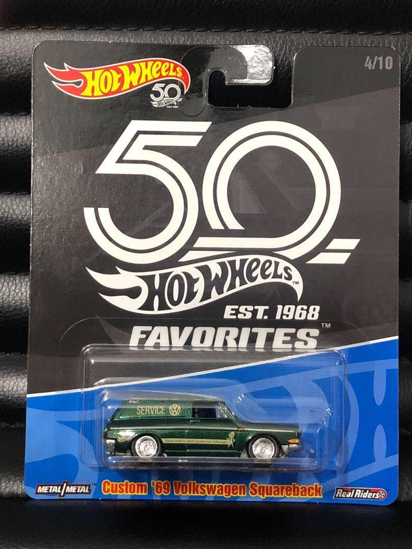 Hot Wheels 50th Anniversary Favourites Custom 69 Volkswagen Squareback
