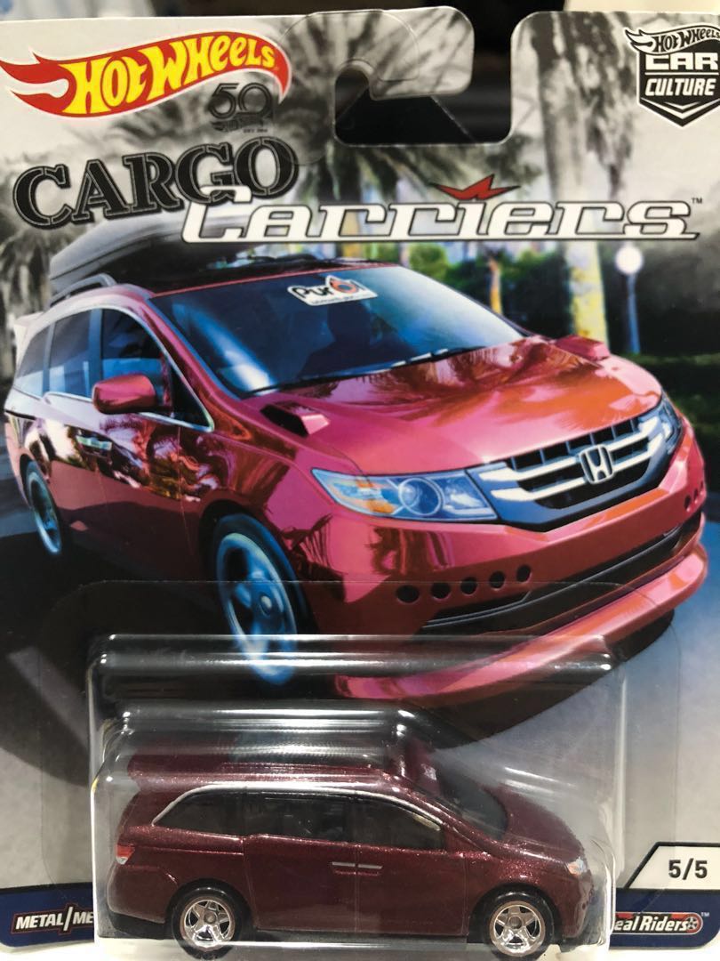 Hot Wheels Car Culture Series Cargo Carriers Honda Odyssey, Hobbies