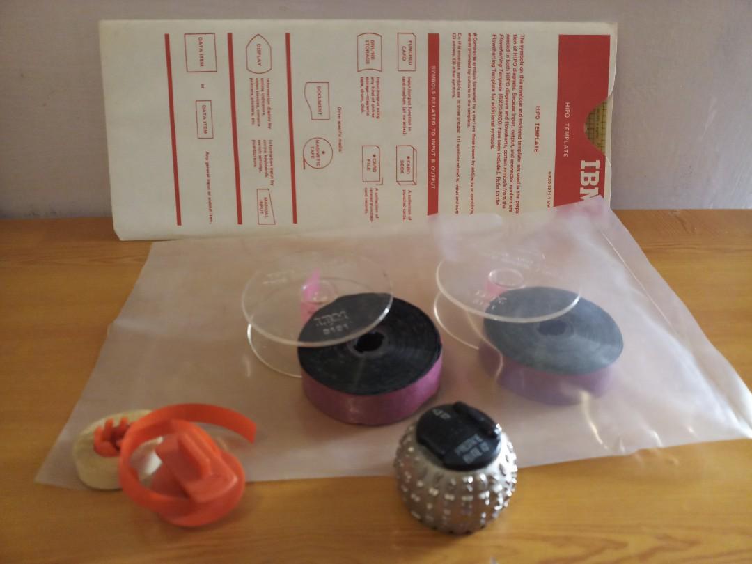 IBM Golf Ball Print Head for Selectric Typewriter, Hobbies & Toys