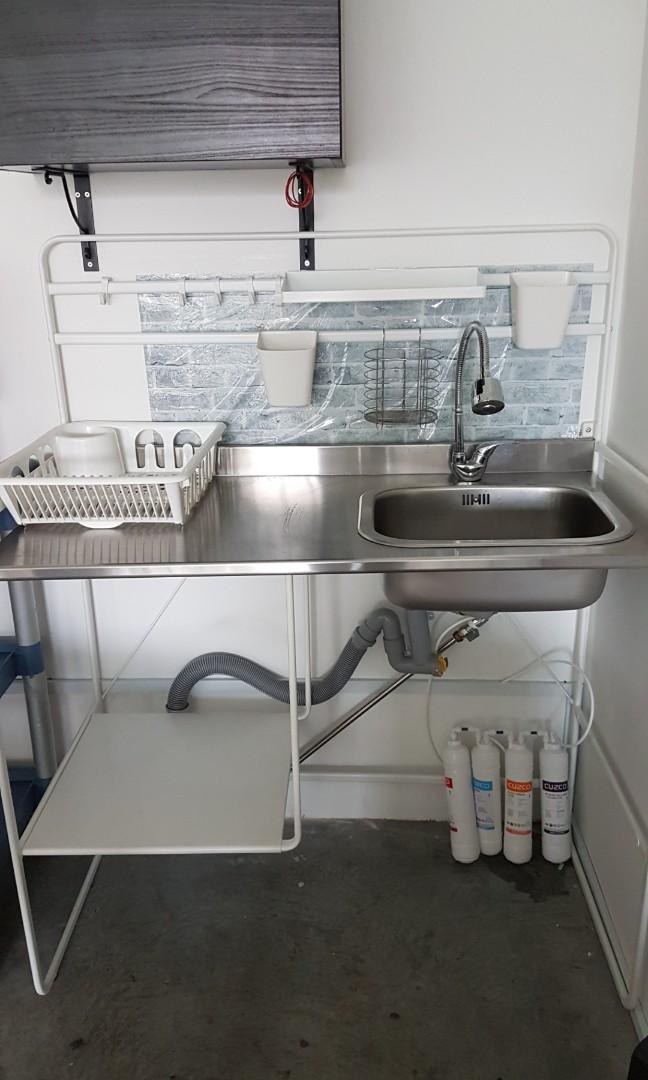 Ikea Mini Kitchen With Sink And Tap Furniture Others On Carousell