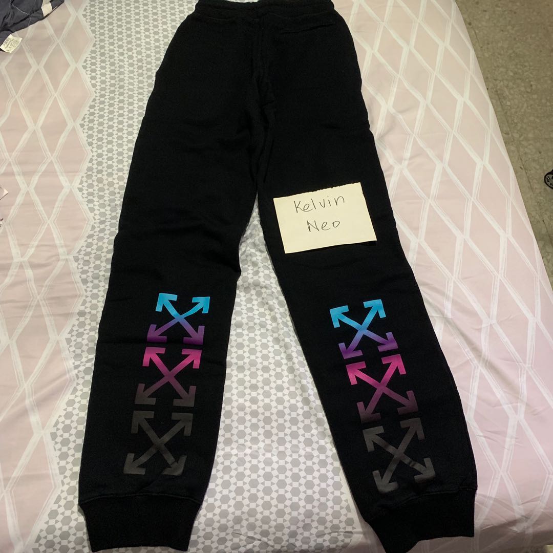 Off white on sale gradient pants