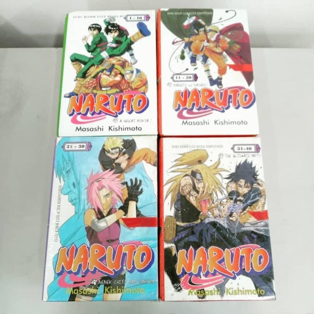 Komik Naruto Volume 1 72 Tamat Buku Alat Tulis Komik Dan Manga Di Carousell