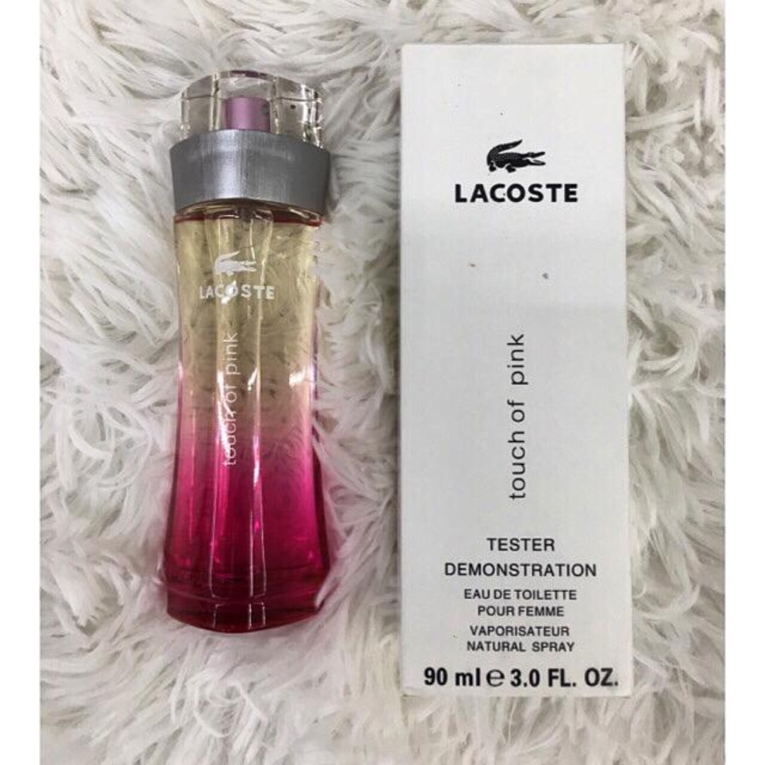 Lacoste touch of pink tester 2025