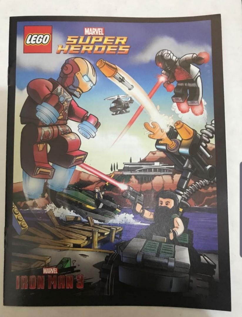 New LEGO Marvel Iron Man 3 Comic **FREE WORLDWIDE SHIPPING** 