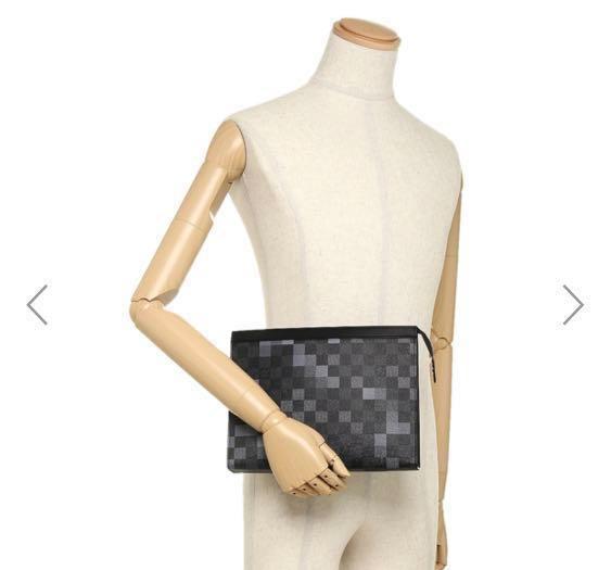 Louis Vuitton Pochette Voyage Limited Edition Damier Graphite Pixel MM