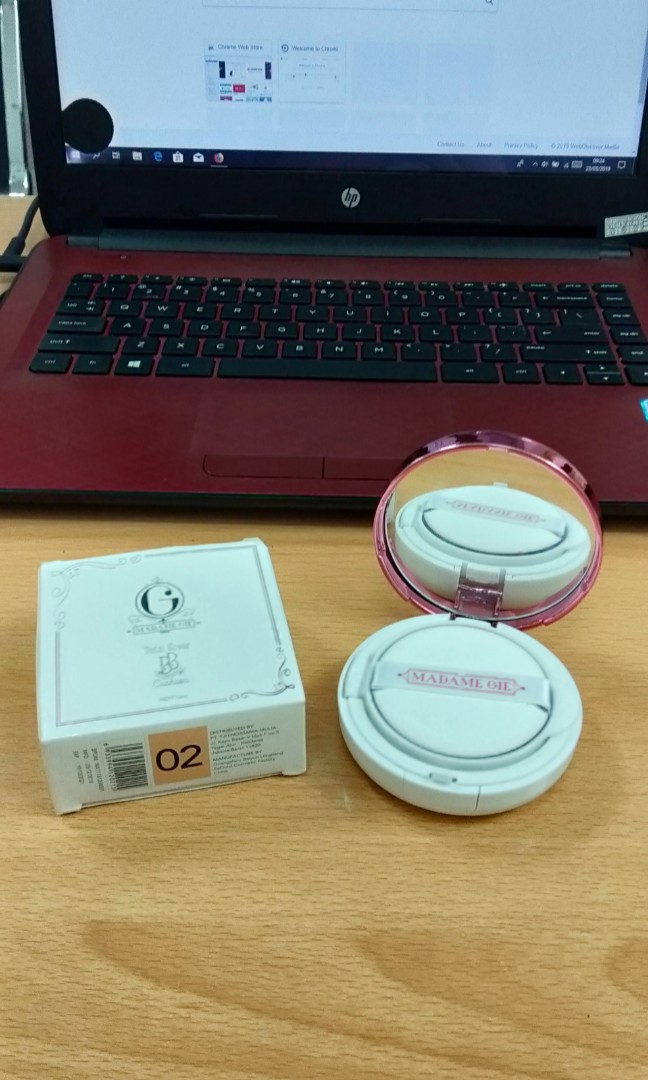Madame Gie Cushion Shade 02 Madame Gie Total Cover Bb Cushion Shade 02 Kesehatan