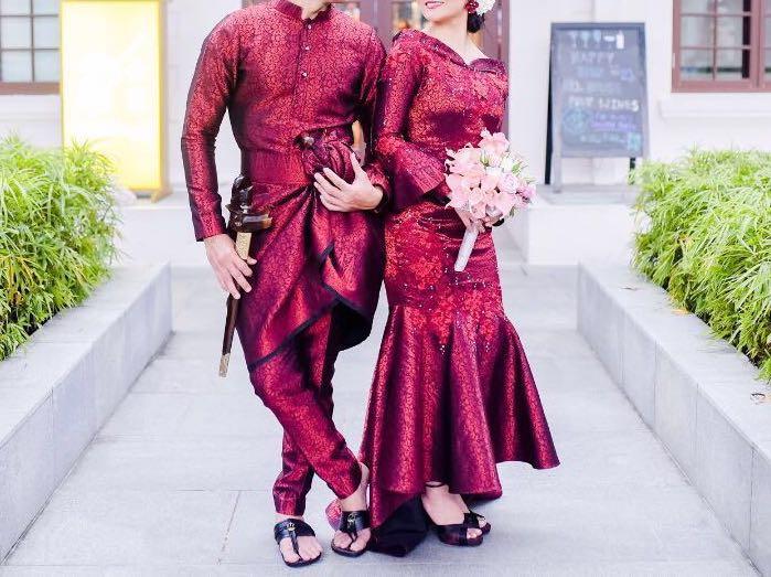 traditional malay wedding dress