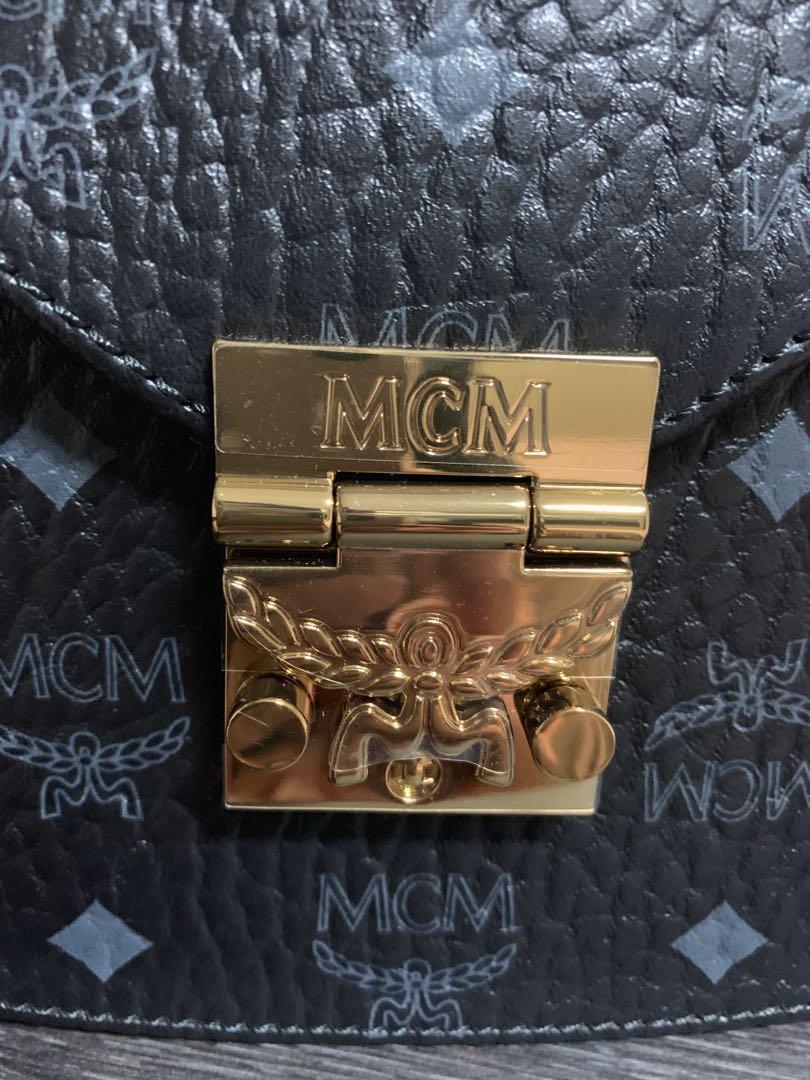 MCM Visetos Patricia Mini Shoulder Bag (SHF-FhQryg) – LuxeDH