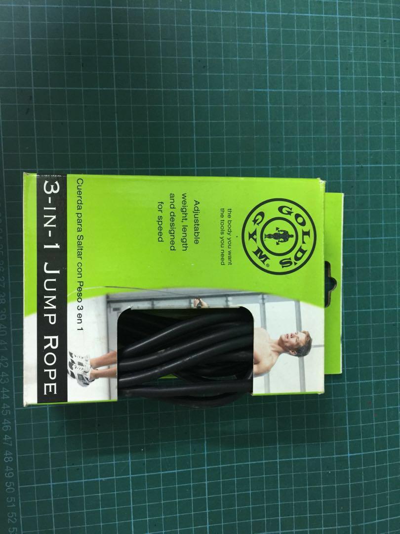 Gold's gym 3 in 1 jump rope 2025