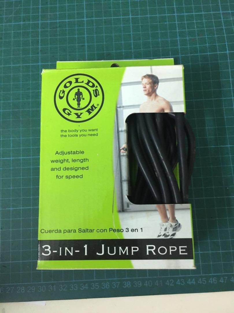 Gold's gym 3 in 1 jump rope sales