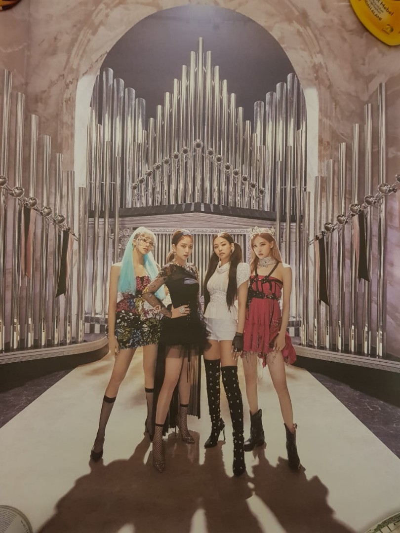 Official Poster Blackpink Kill This Love Album Double Sided K Wave Di Carousell