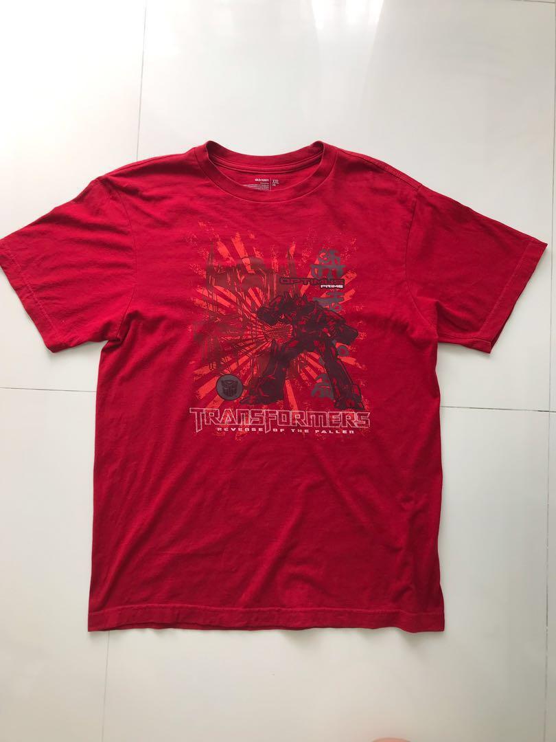 Old Navy Transformers Men s Fashion Tops Sets Shirts on Carousell