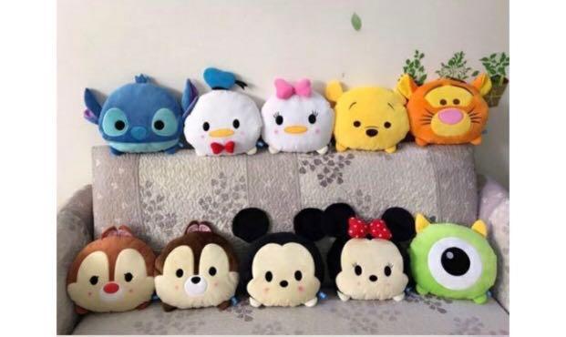 Po Disney Tsum Tsum Pillow Toys Games Stuffed Toys On Carousell