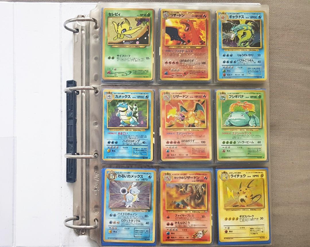 Pokemon Cards Vintage Japanese Cards Toys Games Board Games Cards On Carousell