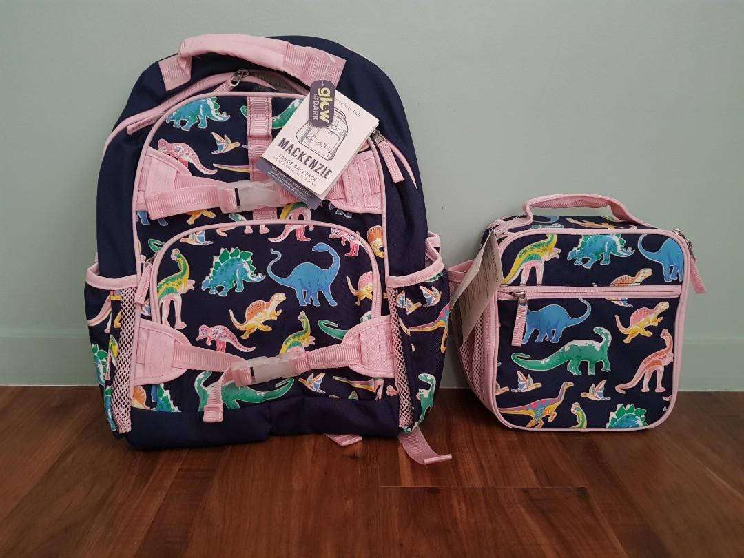 boys backpack with lunchbox