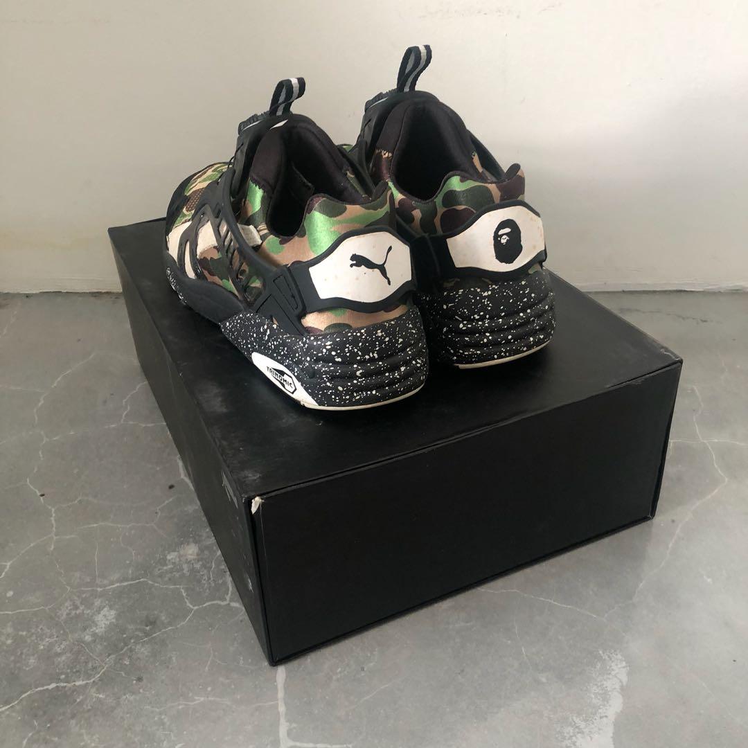 Puma disc blaze bape camo green store