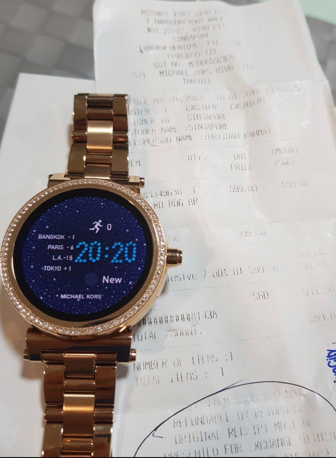 price of michael kors smartwatch