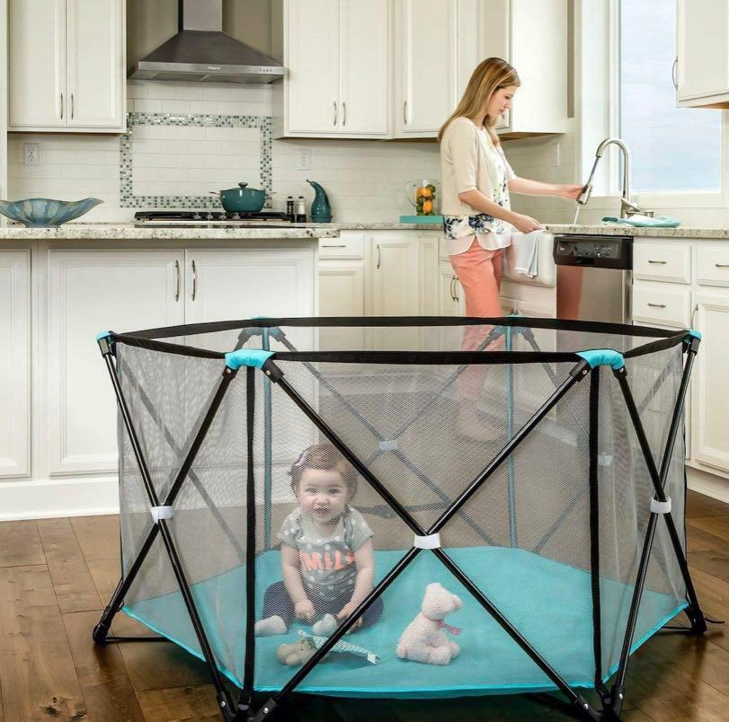 Regale My Play Portable Playyard Babies Kids Cots Cribs On
