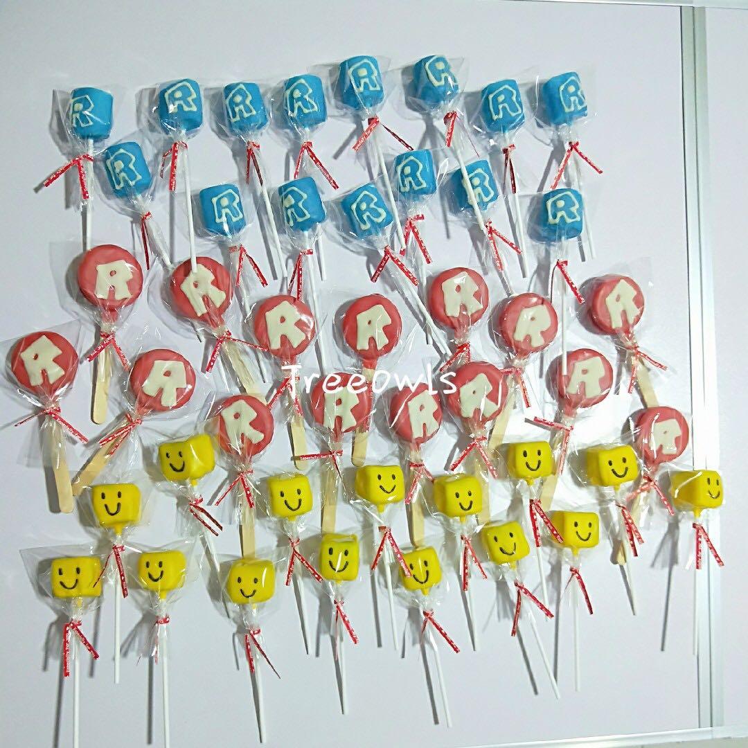 Roblox Theme Cake Pop Food Drinks Baked Goods On Carousell - pops de roblox