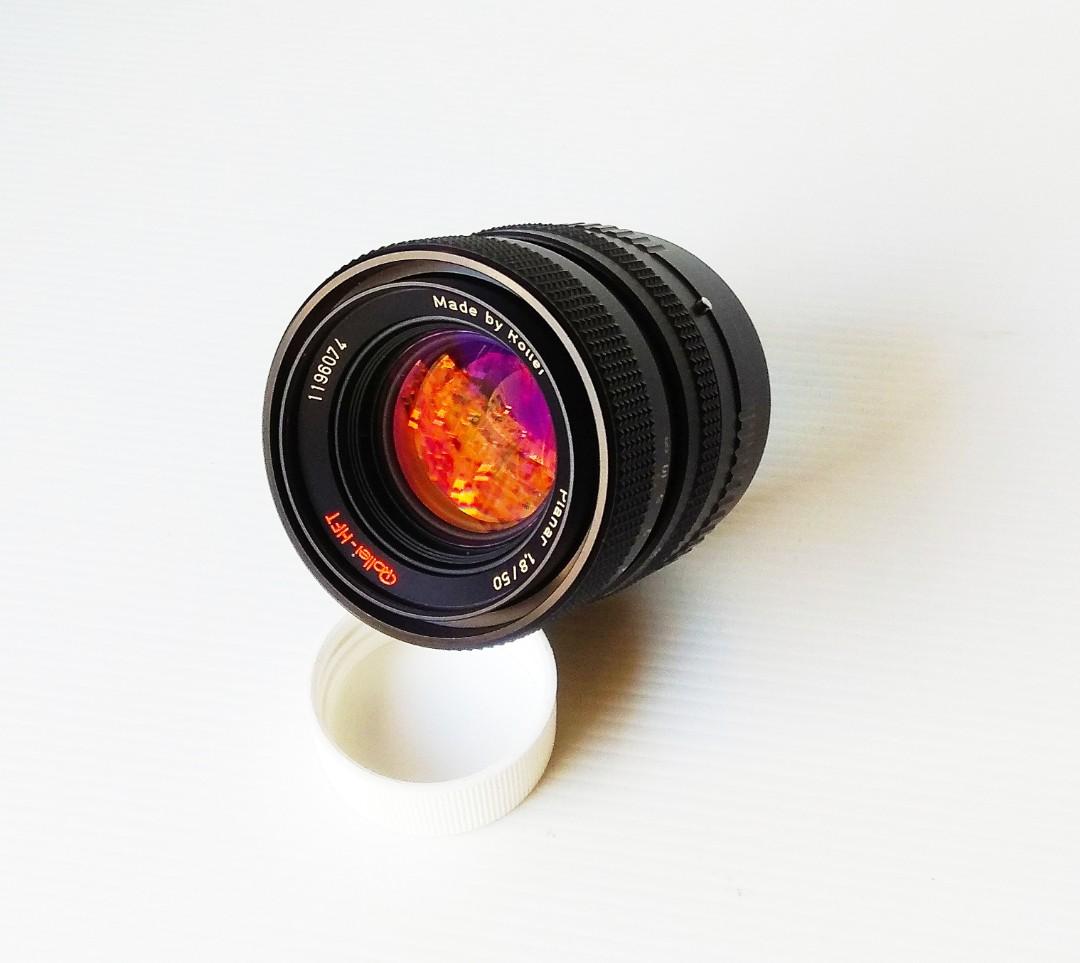 Rollei Hft Planar 50 1 8 Lens Qbm Mount Photography Lenses On Carousell