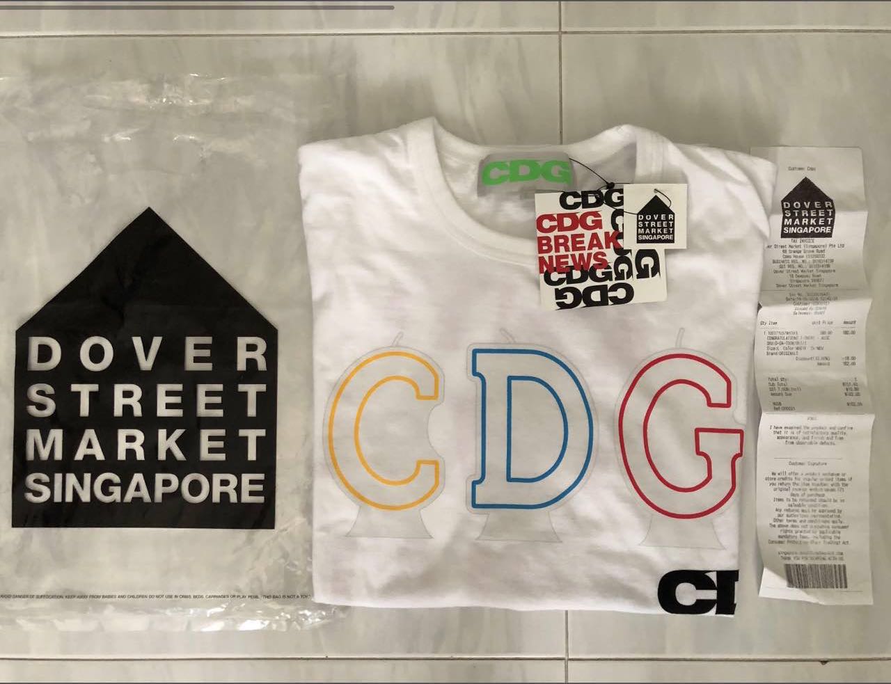 RTP ASSC x CDG shirt tee Men s Fashion Tops Sets Tshirts Polo Shirts on Carousell