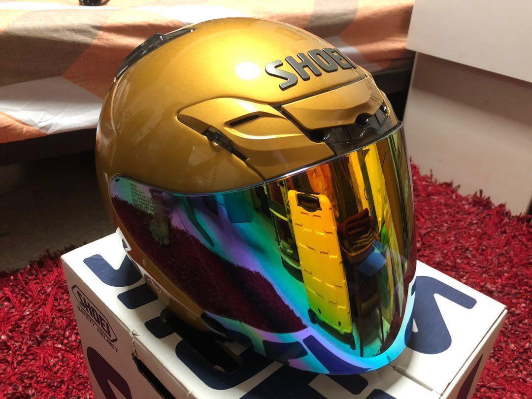 Shoei J force 3 (Gold), Motorcycles 