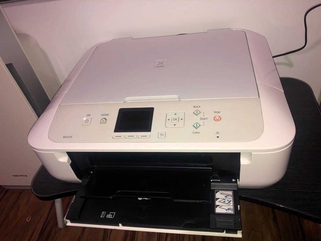 white printer