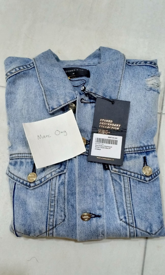 Stoned and co denim sales jacket