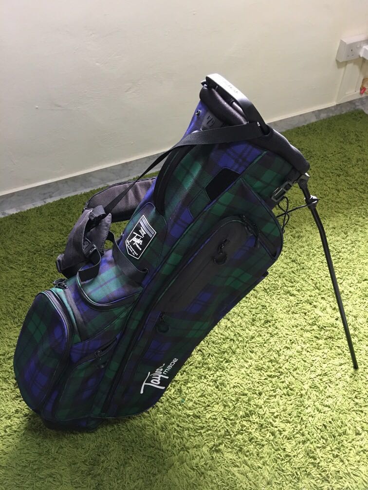 Taylormade plaid golf bag new arrivals