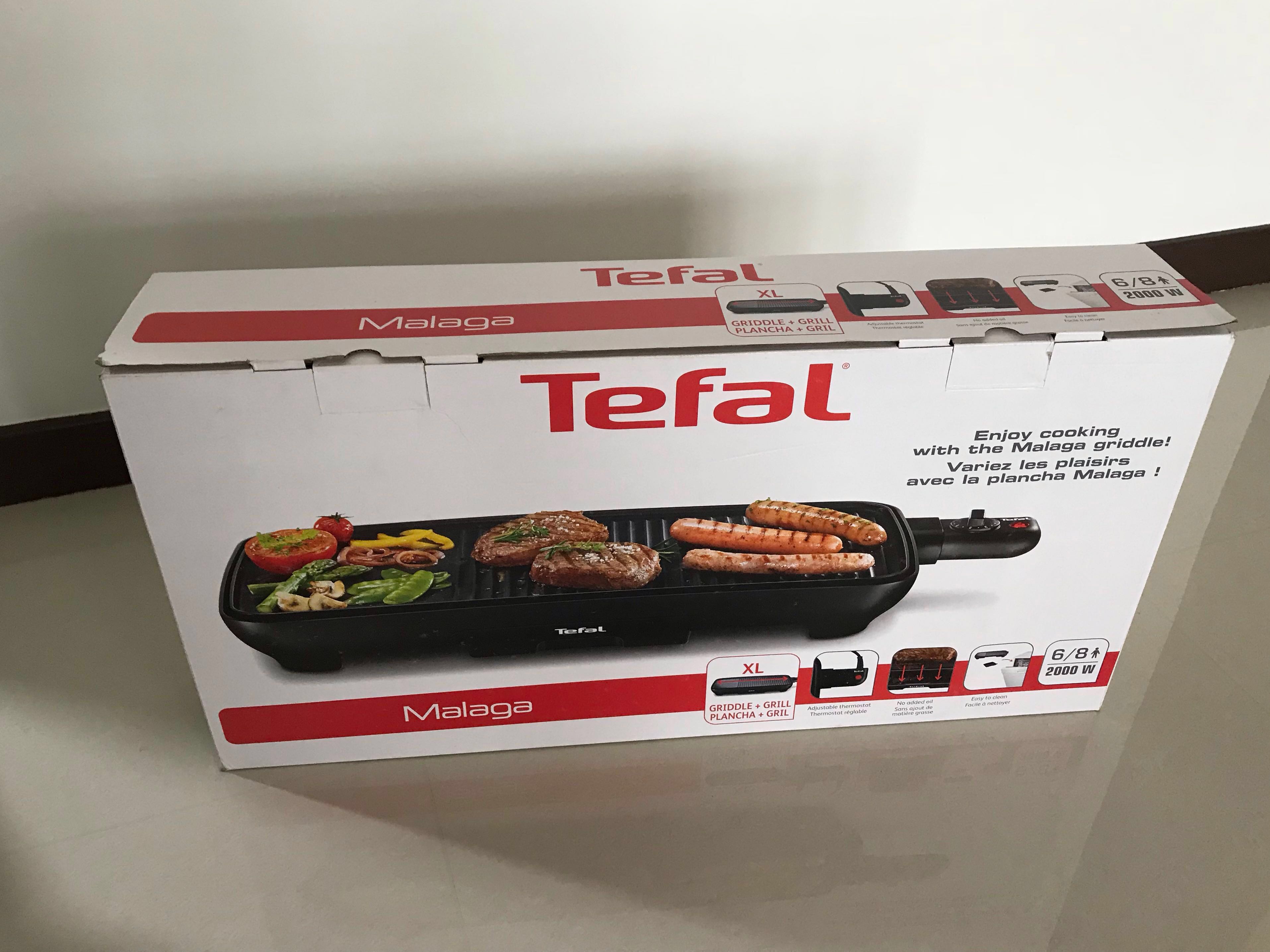 Tefal Malaga Plancha Griller (TG3918), TV & Home Appliances, Kitchen