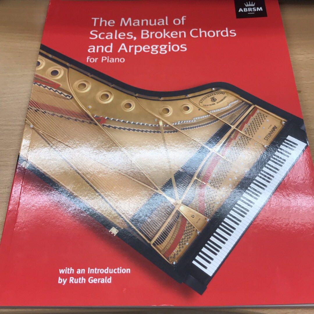 The Manual Of Scales Broken Chords And Arpeggios Books